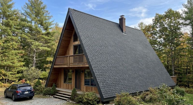 A Frame Roof Installation in Sussex County, DE