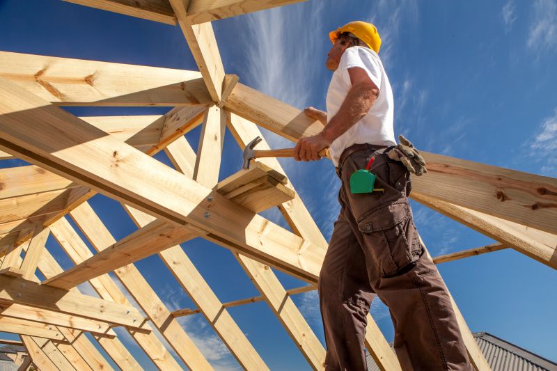 A Frame Roof Installation in Sussex County, DE