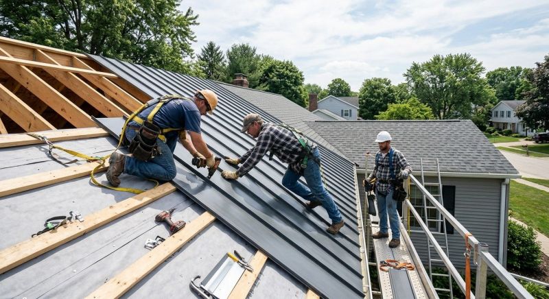 Aluminum Roof Installation in Milford, DE