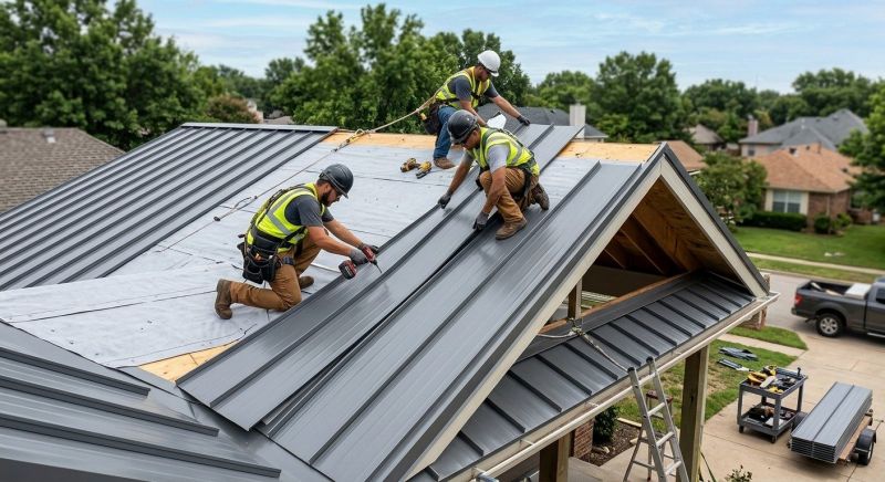 Aluminum Roof Installation in Milton, DE