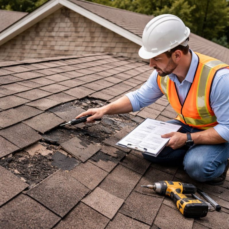 Asphalt Roof Inspection in Allen, MD