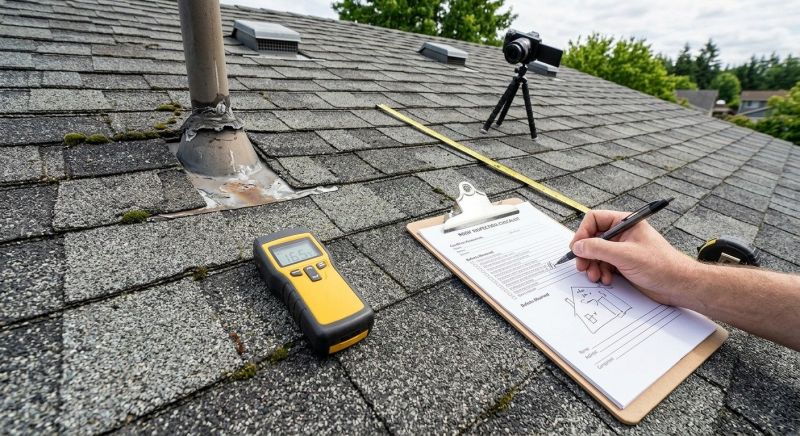 Asphalt Roof Inspection in Salisbury, MD