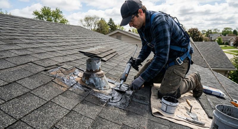 Asphalt Roof Leak Repair in Salisbury, MD