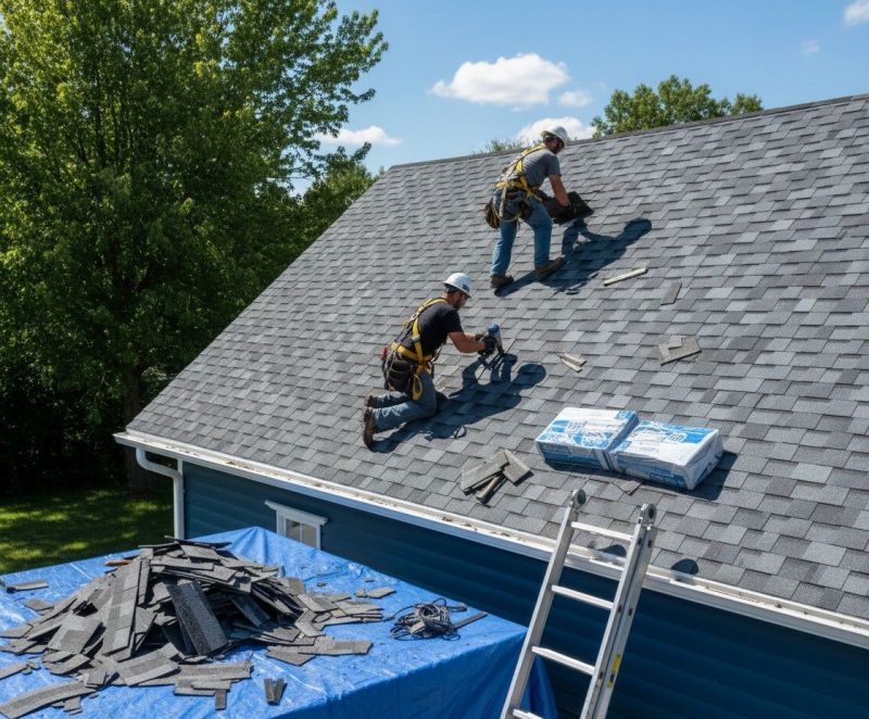Asphalt Roof Replacement in Deal Island, MD