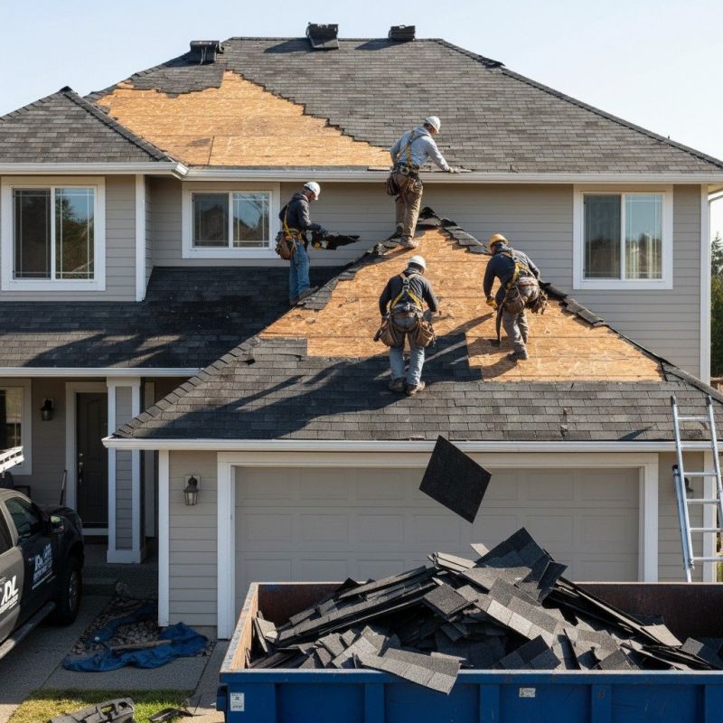 Asphalt Roof Replacement in Seaford, DE