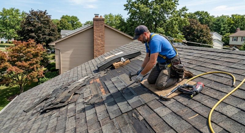 Asphalt Shingles Repair in Denton, MD