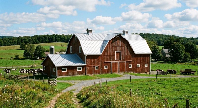 Barn Roof Replacement in Lewes, DE