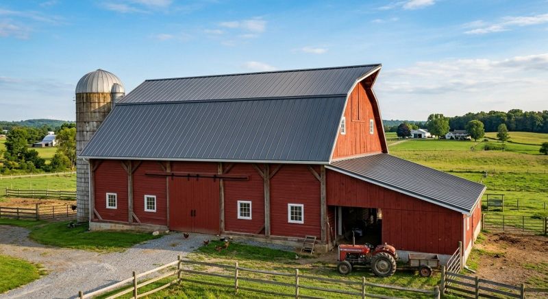 Barn Roof Replacement in Milford, DE