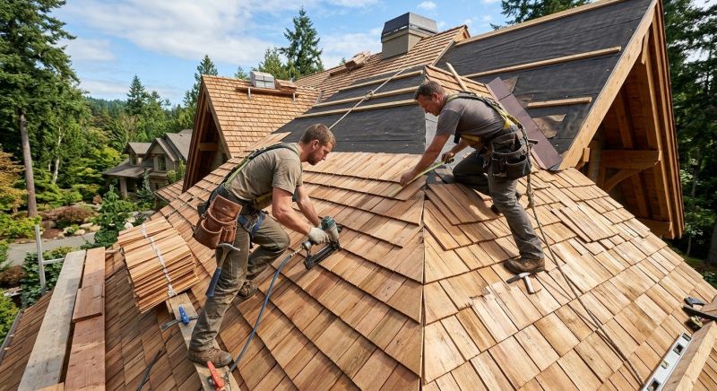 Cedar Roof Installation in Dagsboro, DE