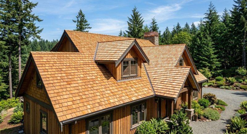 Cedar Roof Installation in Preston, MD