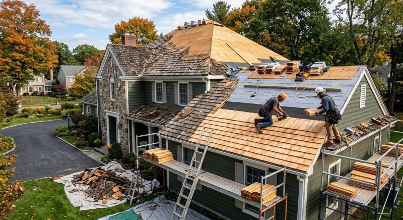Cedar Roof Replacement in Salisbury, MD