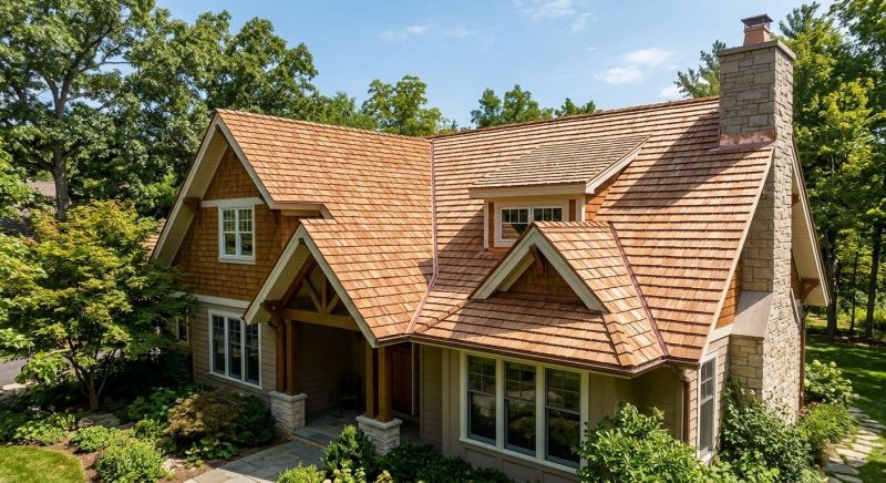 Cedar Shake Roof Construction in Harrington, DE