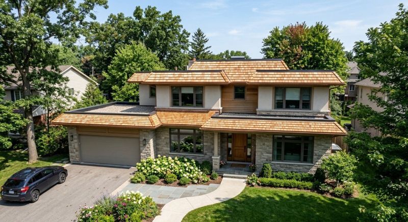 Cedar Shake Roof Construction in Parsonsburg, MD