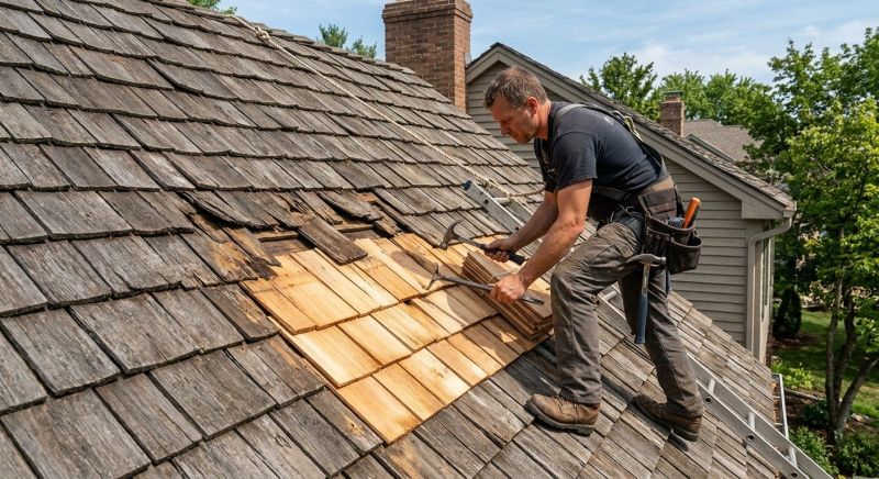 Cedar Shake Roof Repair in Lewes, DE