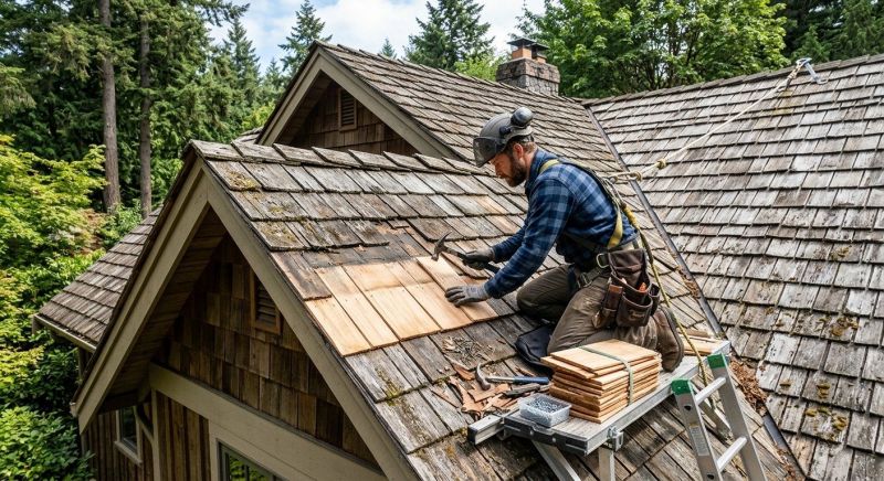 Cedar Shingles Repair in Georgetown, DE