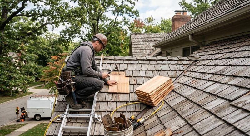 Cedar Shingles Repair in Parsonsburg, MD