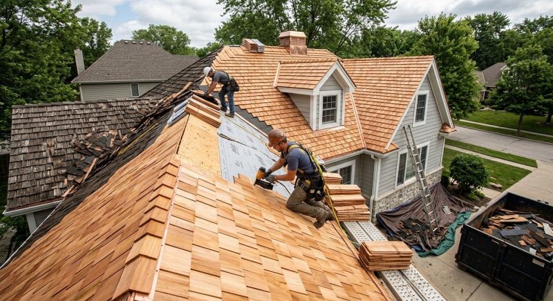 Cedar Shingles Replacement in Sussex County, DE