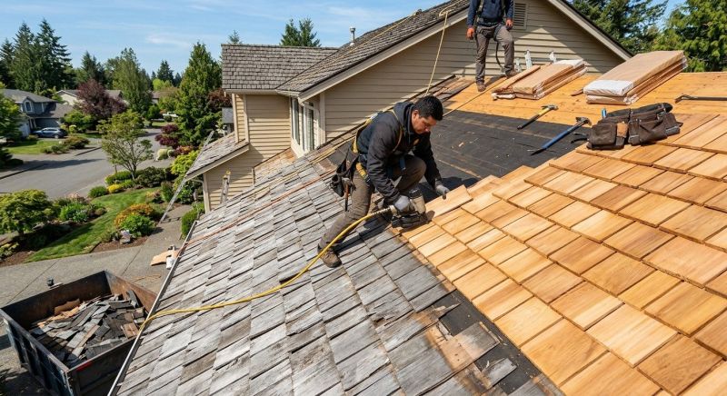Cedar Shingles Replacement in Sussex County, DE
