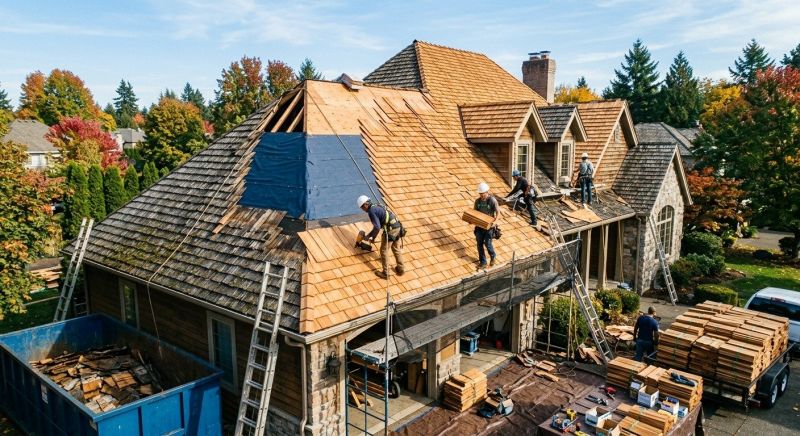 Cedar Shingles Replacement in Vienna, MD
