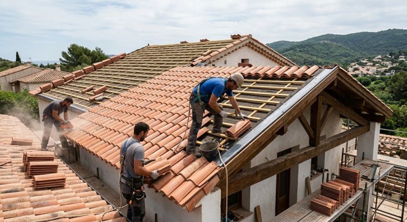 Clay Roof Installation in Vienna, MD