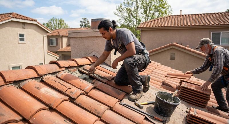 Clay Roof Leak Repair in Sussex County, DE