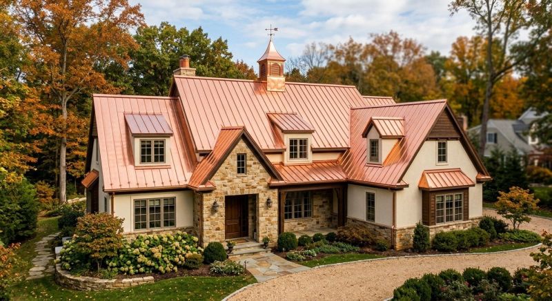 Copper Roof Repair in Sussex County, DE