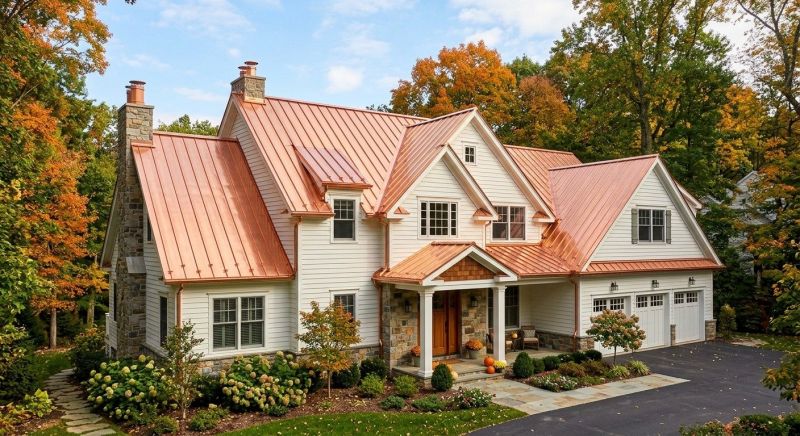 Copper Roof Replacement in Sussex County, DE