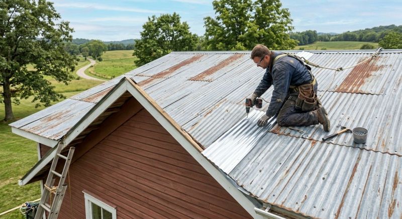 Corrugated Roof Repair in Delmar, DE