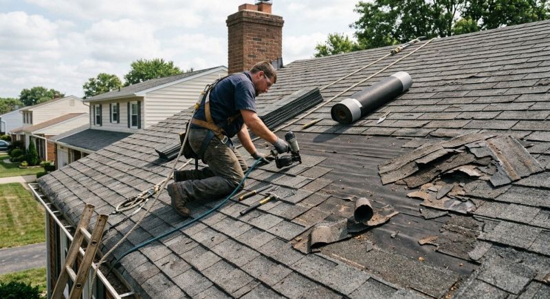 Damaged Roof Repair in Deal Island, MD