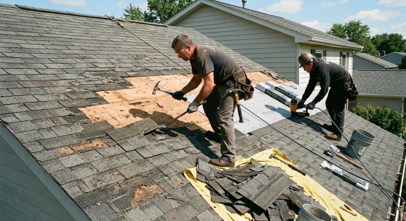Damaged Roof Repair in Millsboro, DE