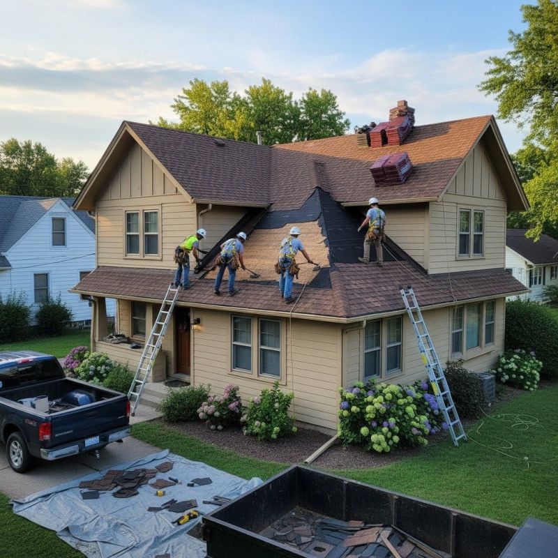 Damaged Roof Replacement in Laurel, DE