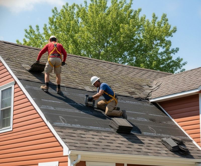 Damaged Roof Replacement in Milford, DE