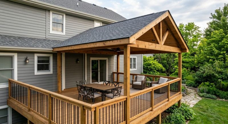 Deck Roof Construction in Sussex County, DE