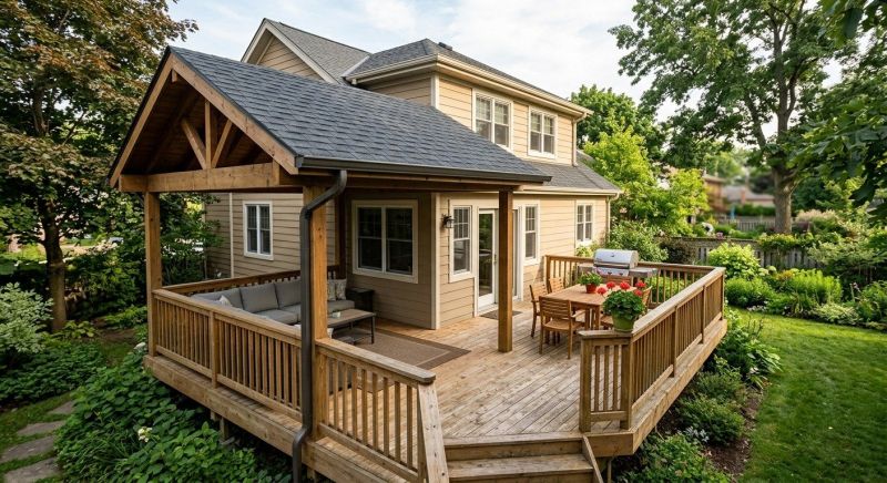 Deck Roof Construction in Sussex County, DE