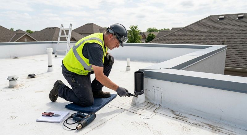 Epdm Roof Inspection in Sussex County, DE