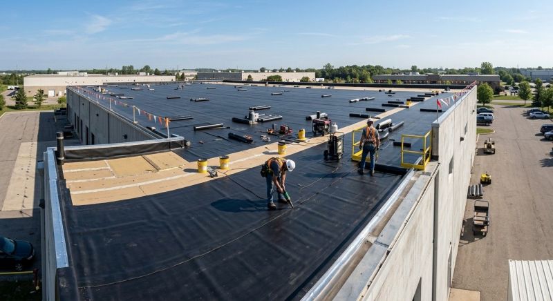 Epdm Roof Installation in Denton, MD