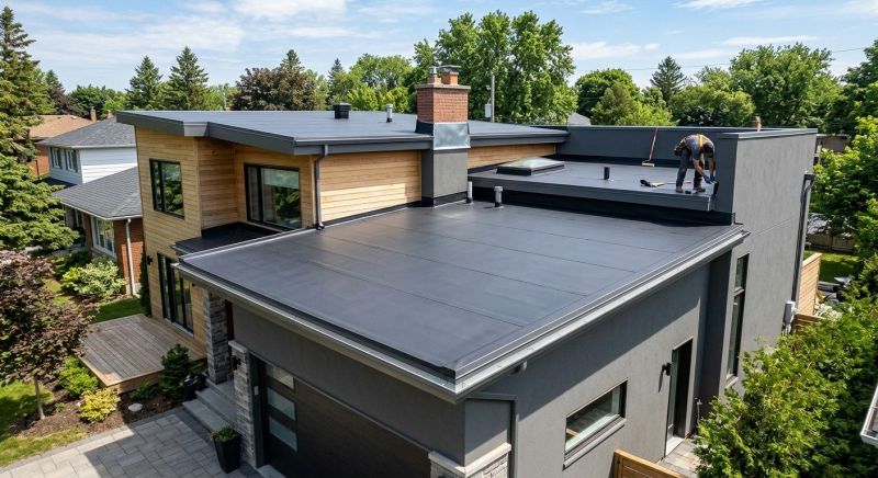 Epdm Roof Installation in Ellendale, DE