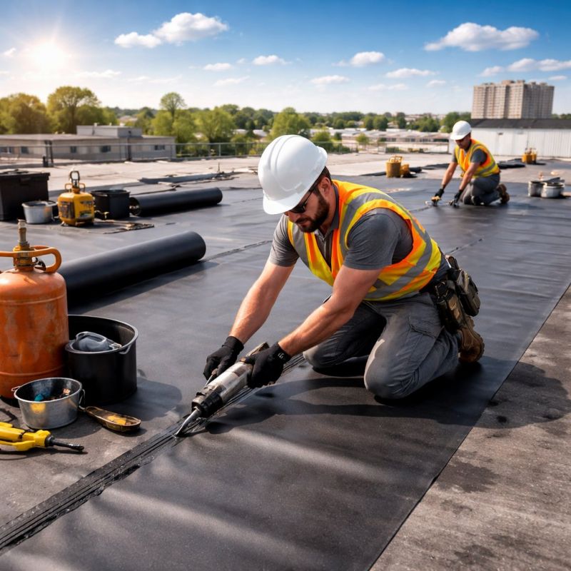 Epdm Roof Installation in Harbeson, DE
