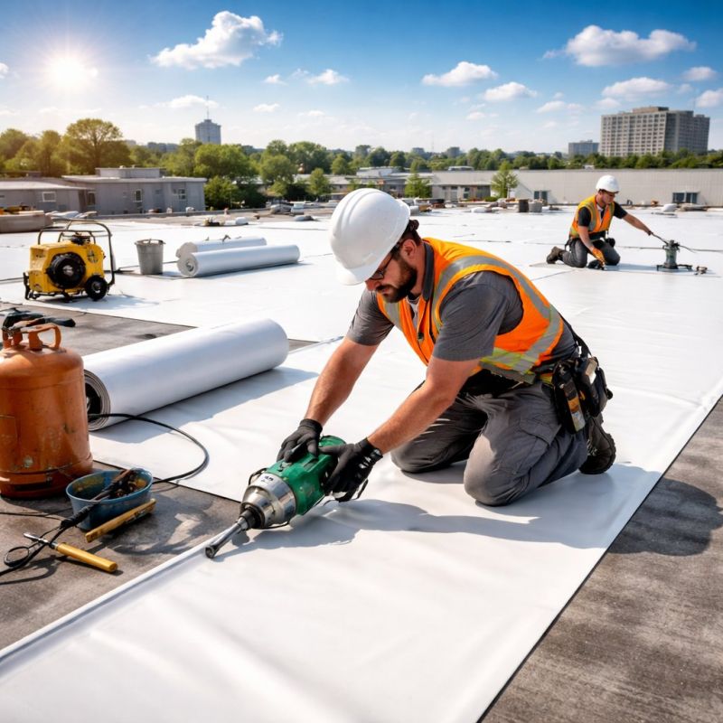 Epdm Roof Installation in Milford, DE