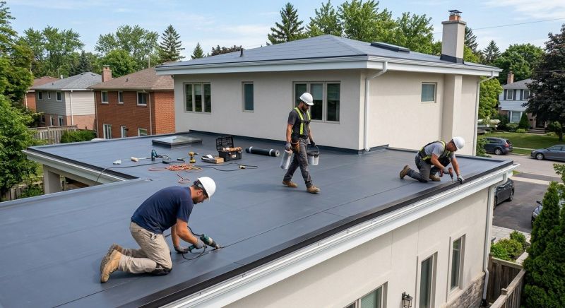 Epdm Roof Installation in Vienna, MD
