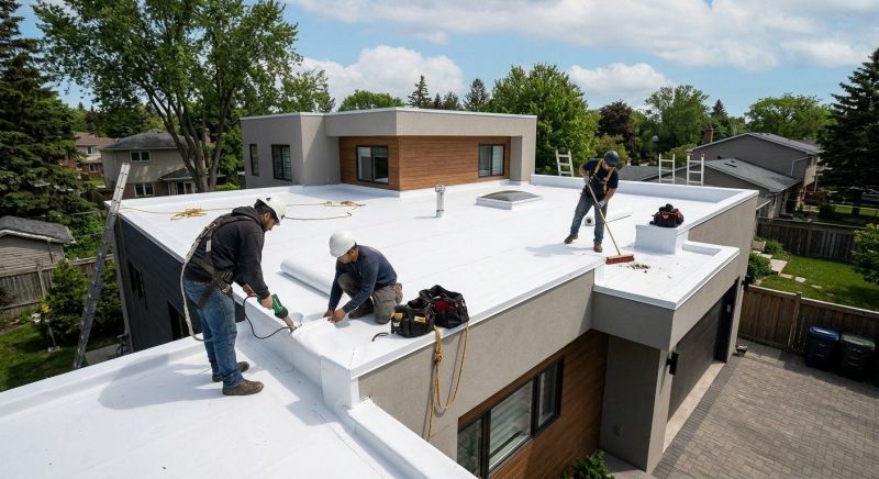 Flat Roof Installation in Laurel, DE
