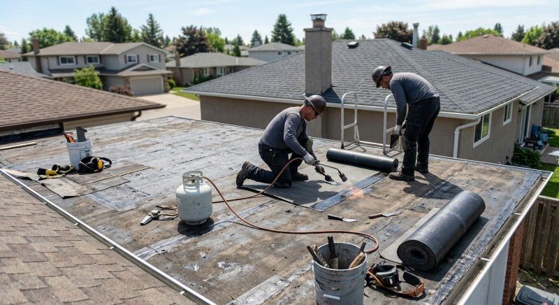 Flat Roof Repair in Vienna, MD