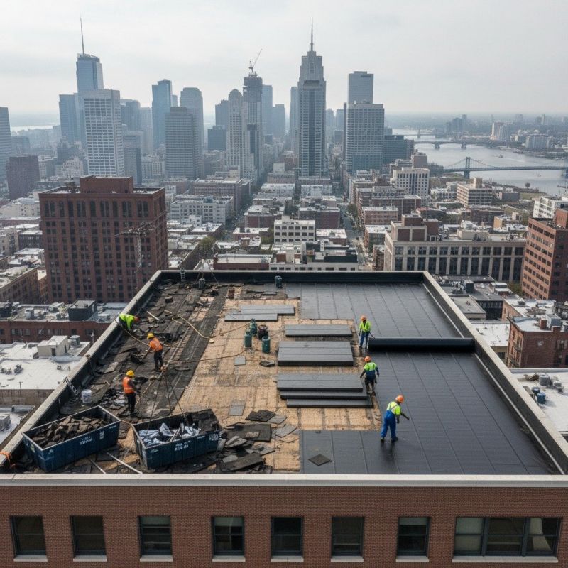Flat Roof Replacement in Delmar, DE