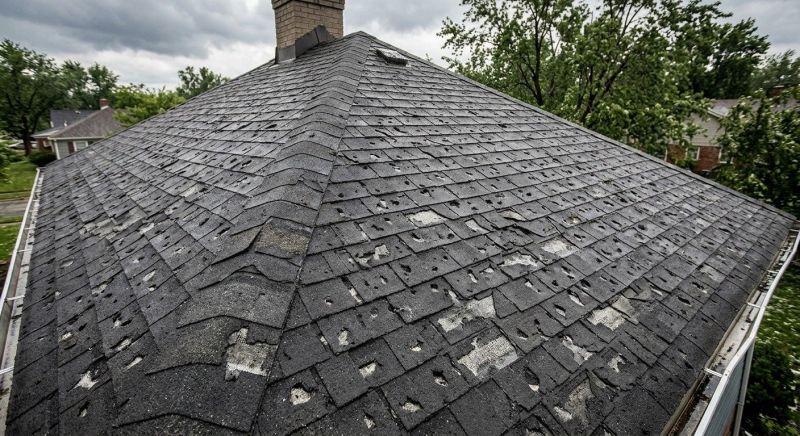 Hail Damage Roof Repair in Denton, MD
