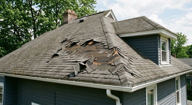 Hail Damage Roof Repair in Denton, MD