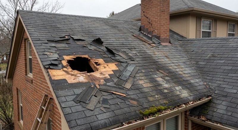 Hail Damage Roof Repair in Salisbury, MD