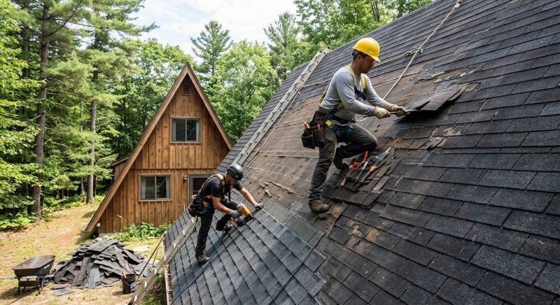 Hip Roof Shingle Replacement in Sussex County, DE