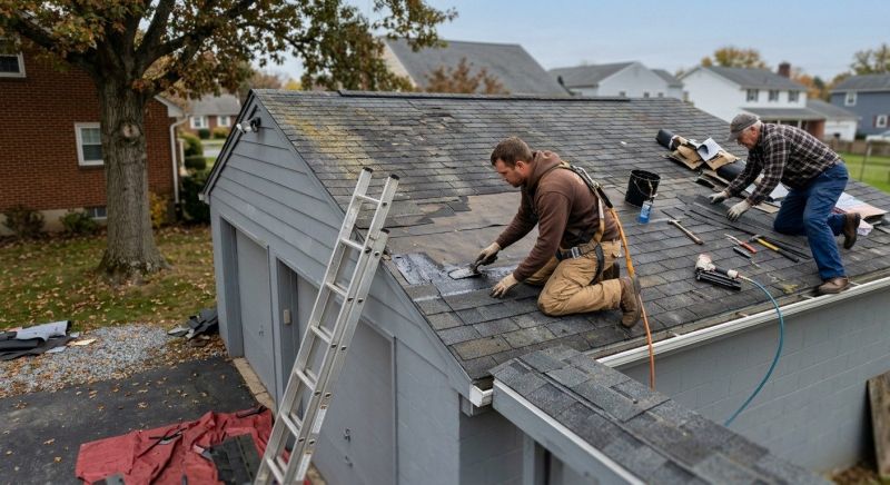 House Roof Repair in Houston, DE