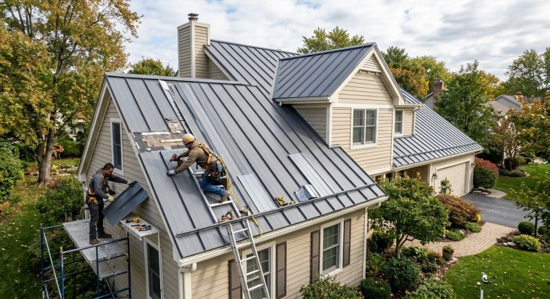 Metal Roof Repair in Frankford, DE