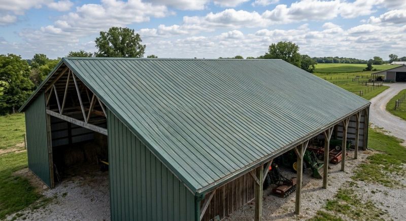 Pole Barn Roof Repair in Frankford, DE